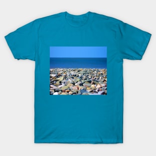 Seaside - Pebbles on the beach T-Shirt